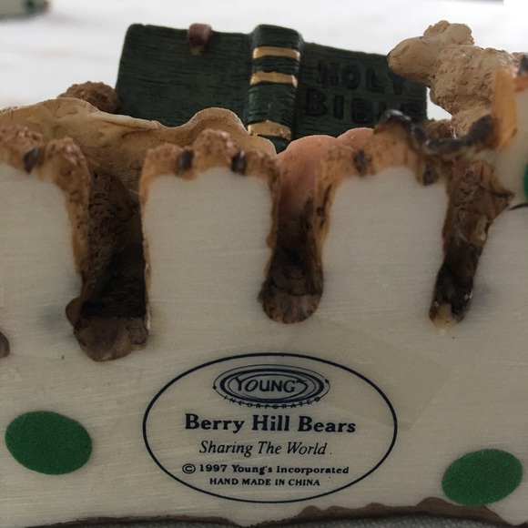 🎁2/$12 BERRY HILL BEARS (SHARING THE WORD) CIRCA 1997 - Picture 5 of 7